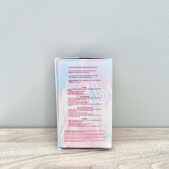 Baby Three Super Mini Bunny Series Plush Pendant - Letter W - Picture 4 of 6